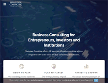 Tablet Screenshot of mainstageconsulting.com